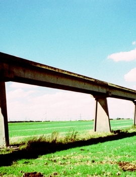 Les restes du monorail